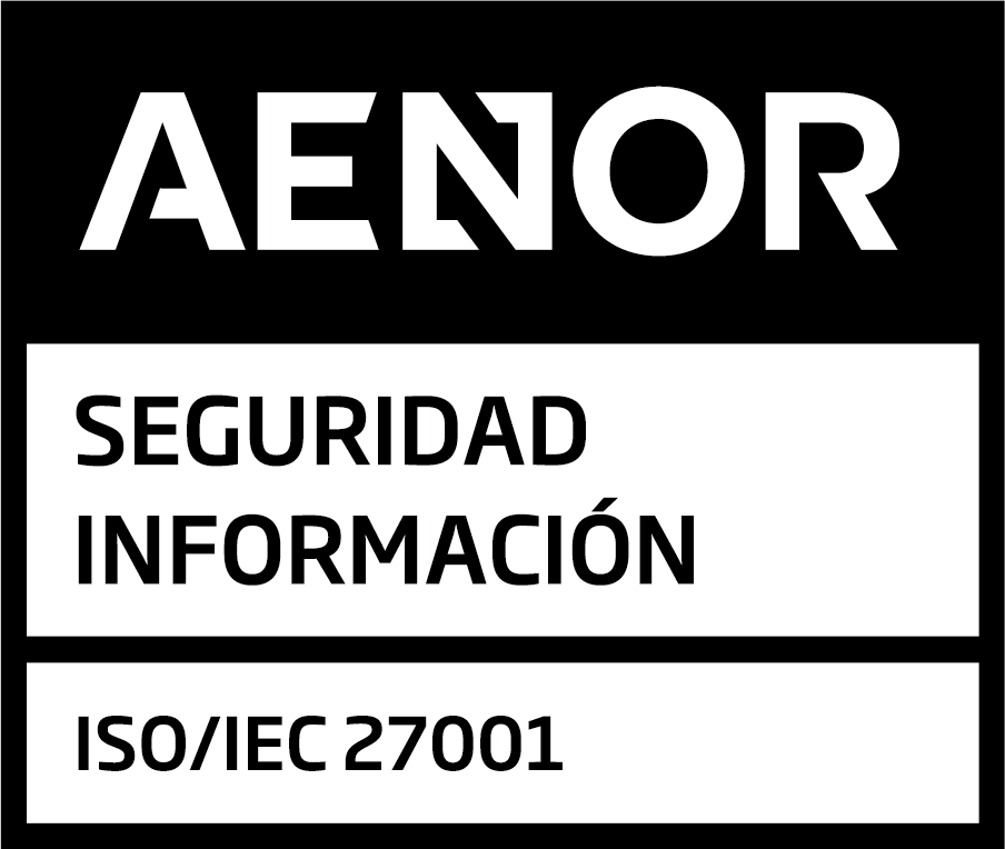 Certificado AENOR Seguridad Información