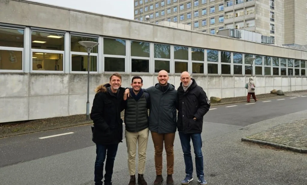 Delegación de Balidea en Dinamarca